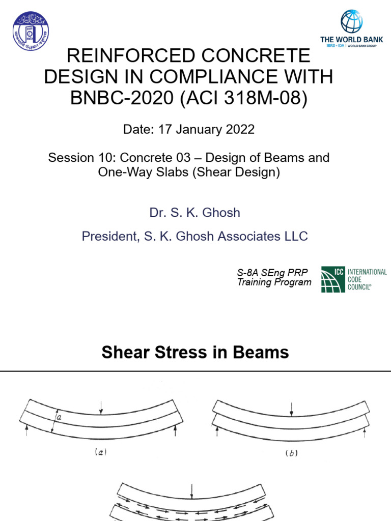 S - 10 - Concrete 03 Beam and Slab Shear Design | PDF | Beam (Structure ...