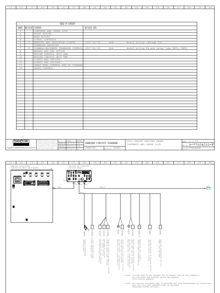 Sheet Contents Revision Info Revision | PDF | Vehicle Parts ...