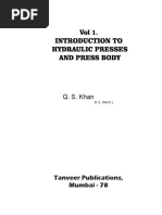Hydraulic Press: Diagrams & Working Principles | PDF | Forging | Pump