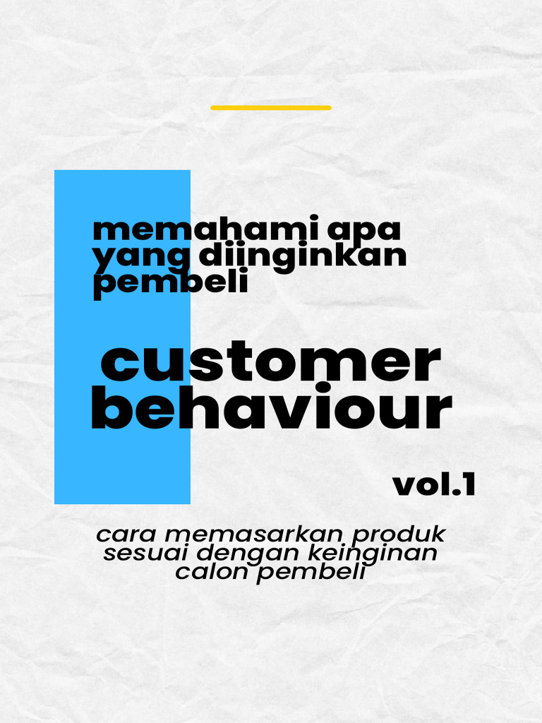 Ebook-Customer Behaviour | PDF