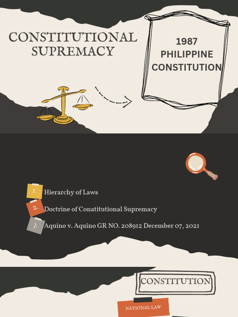 Constitutional supremacy abisana pdf constitution political charters