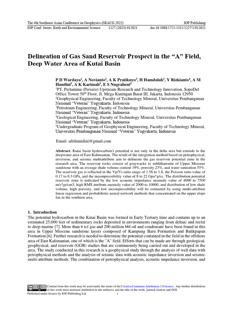 Poisson Ratio | PDF | Petroleum Reservoir | Reflection Seismology