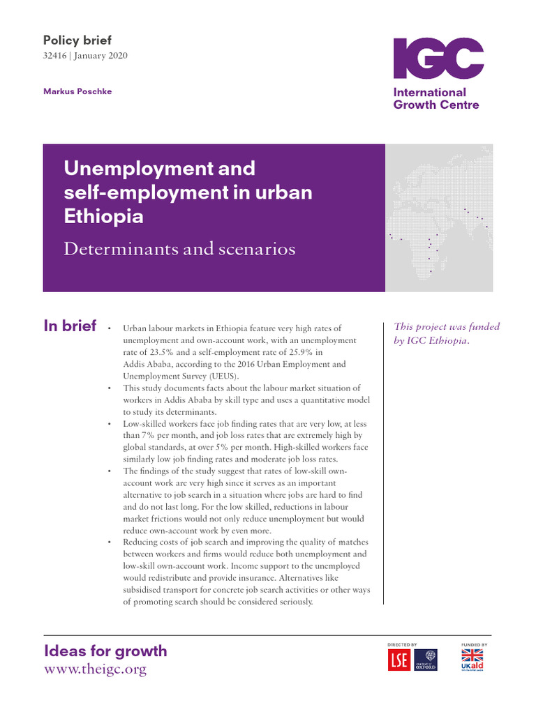Poschke 2020 policy brief 1 download free pdf unemployment labour