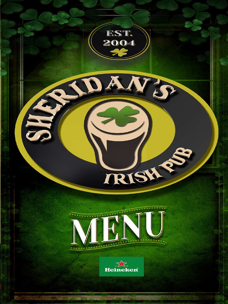 Cardapio Sheridans | PDF