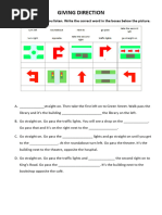 Directions and Map Exercises for Kids | PDF