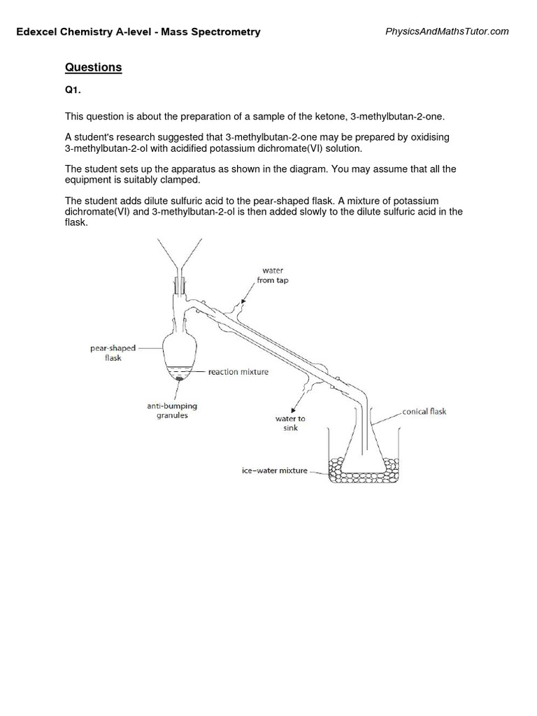 Mass Spectrometry (1) | PDF | Mass Spectrometry | Molecules