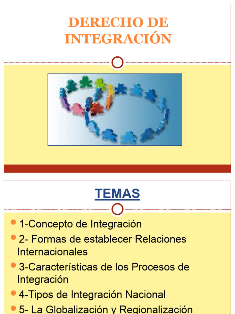 Conceptos Clave de Integración Internacional | PDF | Globalización ...