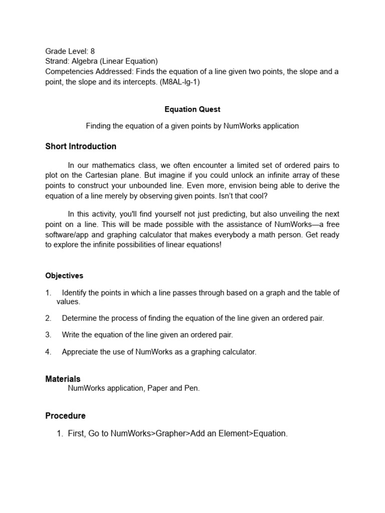 Numworks app guide pdf applied mathematics mathematical concepts