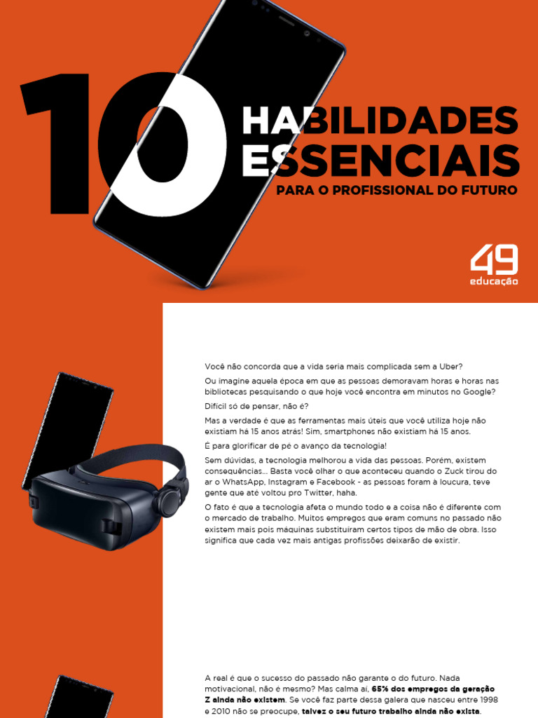 Habilidades para o Profissional do Futuro | PDF | Liderança | Pensamento