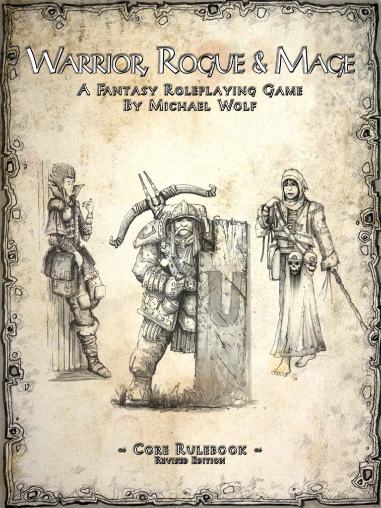 Warrior, Rogue & Mage RPG Guide | PDF | Role Playing Games | Armour