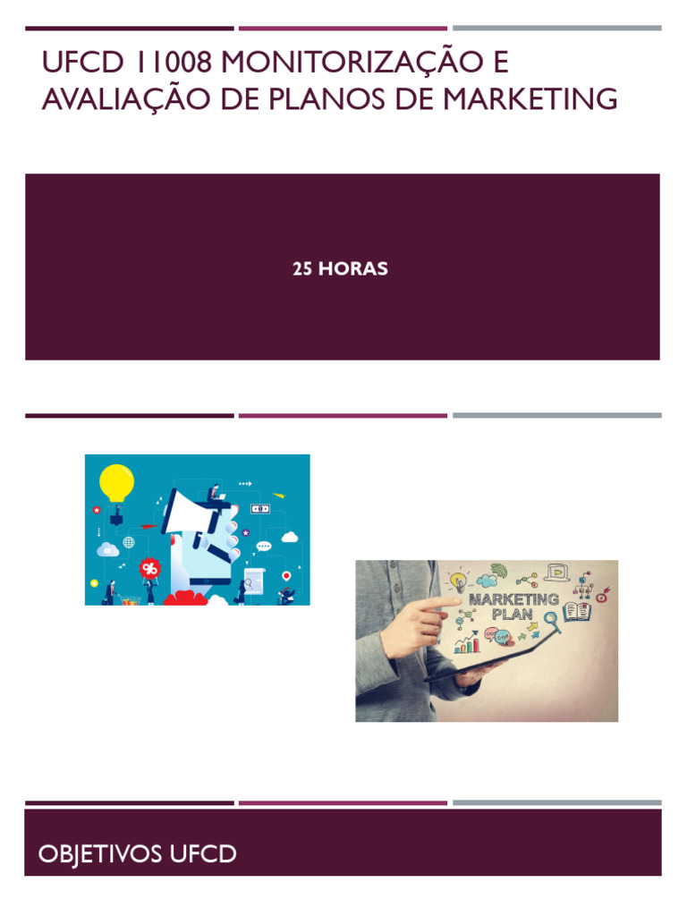 UFCD 11008 Monitorização de Planos de Marketing Digital | PDF ...