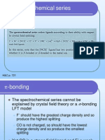 The Spectrochemical Series