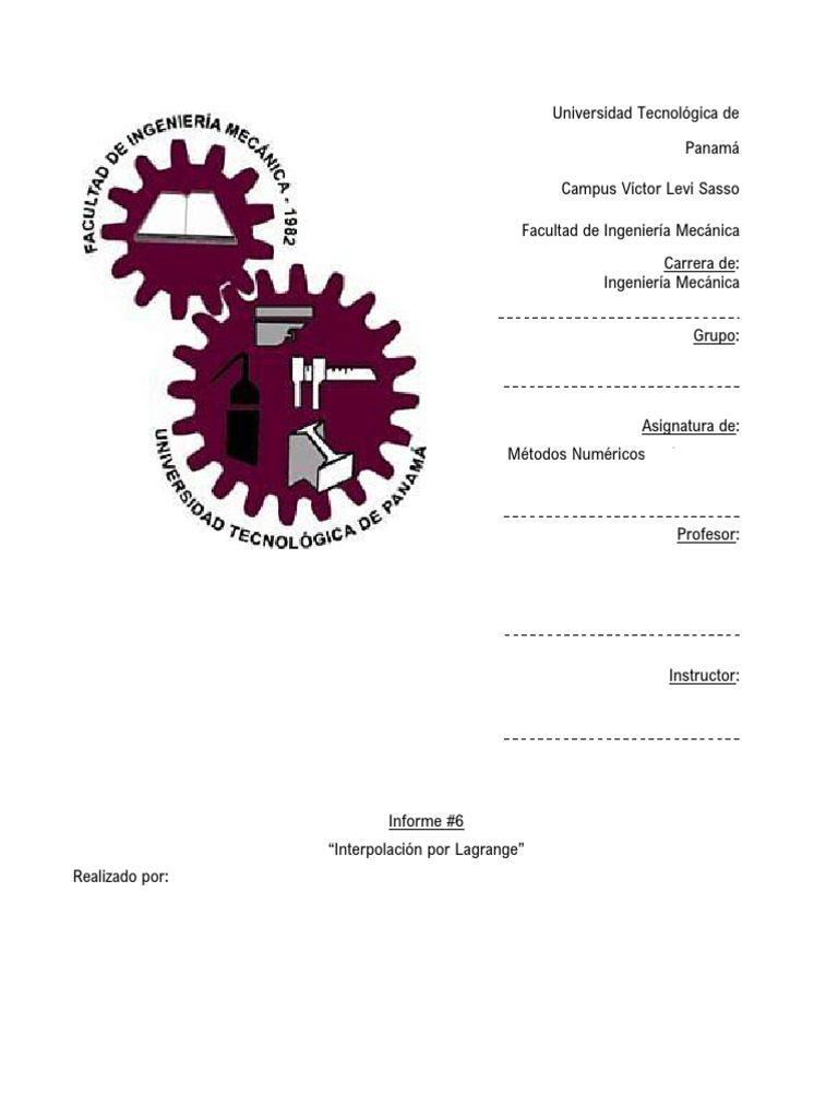 Interpolación de Lagrange en Python | PDF | Programación de computadoras