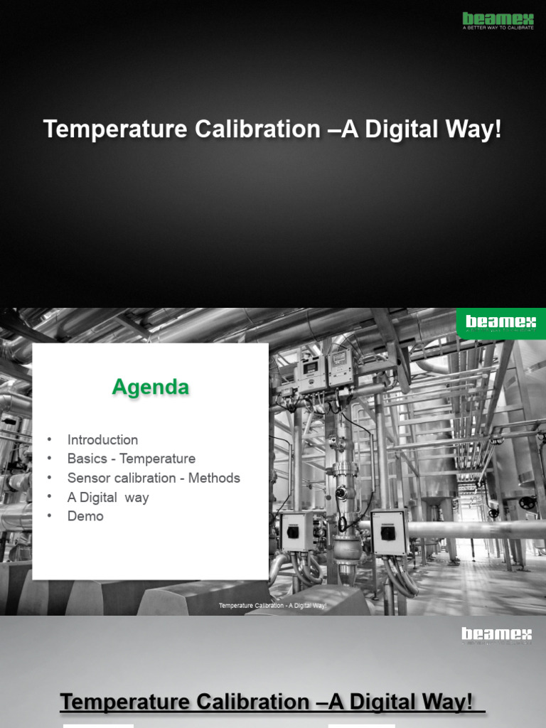 Digital Temperature Calibration Solutions | PDF | Calibration | Sensor