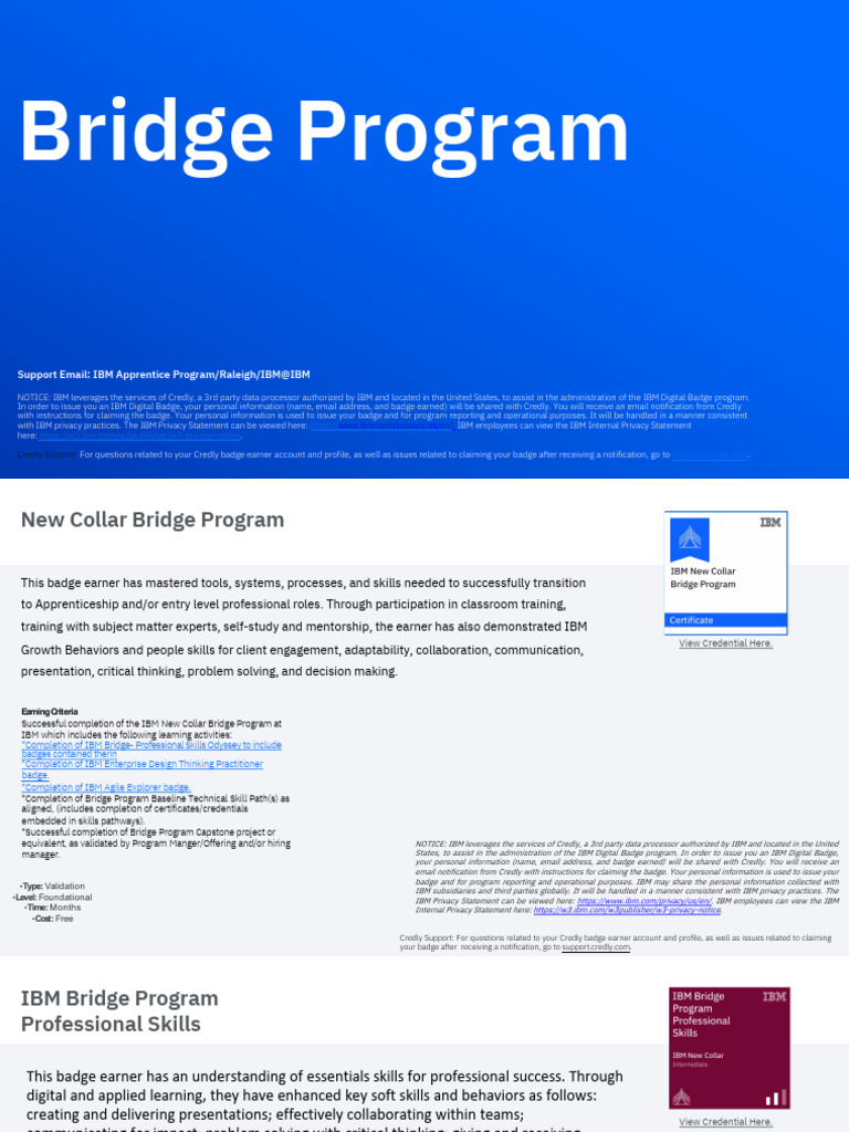 Ibm Bridge Pdf Ibm Human Communication