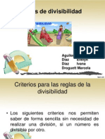 Reglas de Divisibilidad