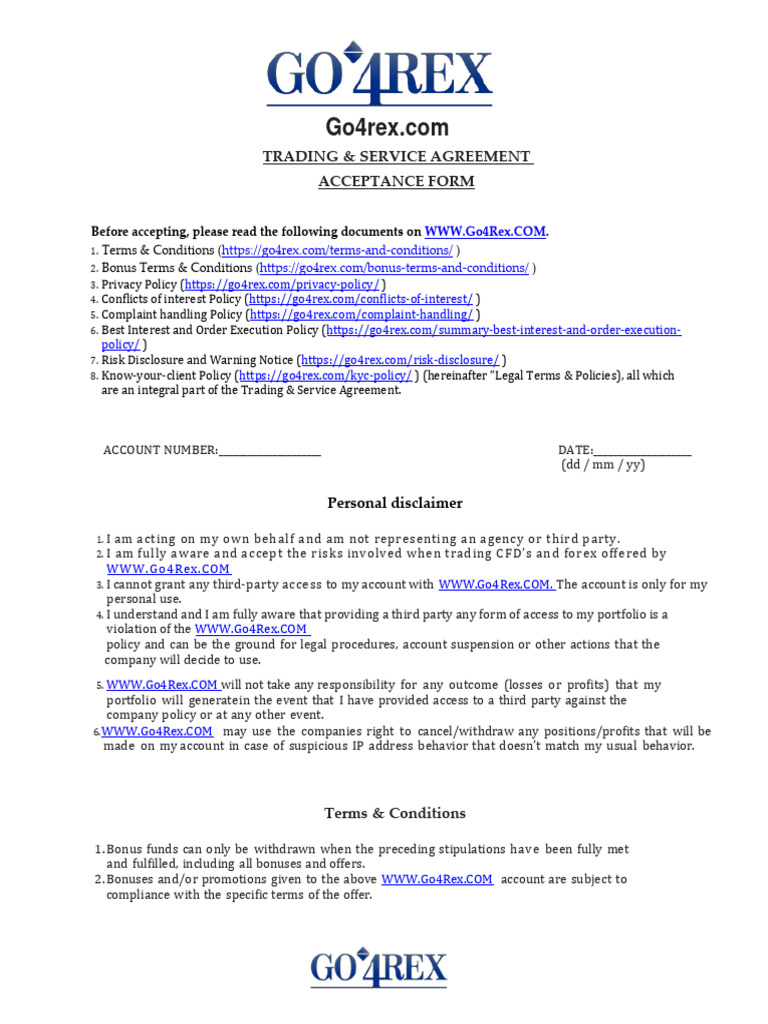 Trading Agreement | Download Free PDF | Business