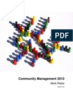 Community Management 2010 English
