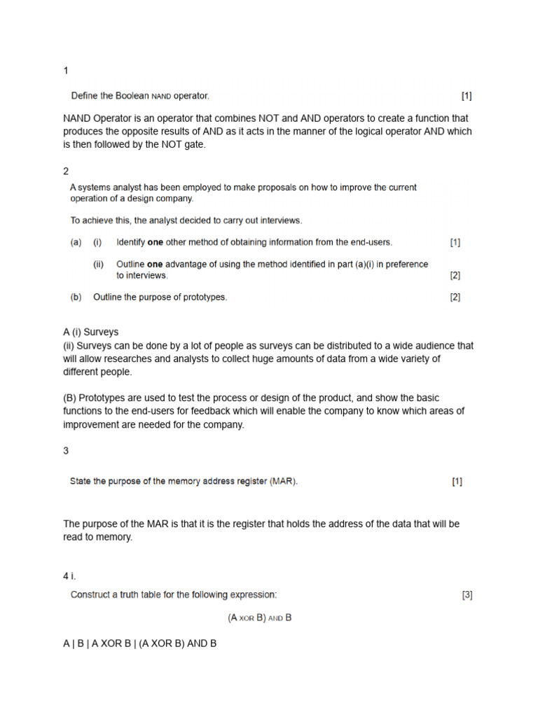 Group 2 Paper 1 Revision | PDF