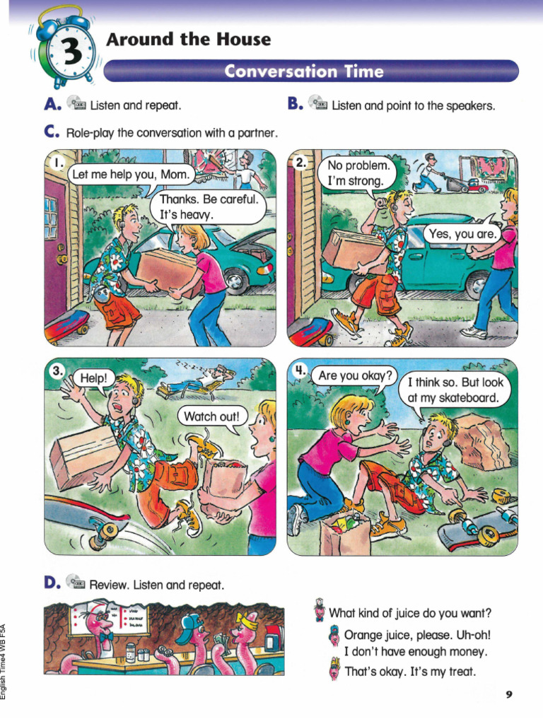 English Time 4 SB Unit 3 | PDF
