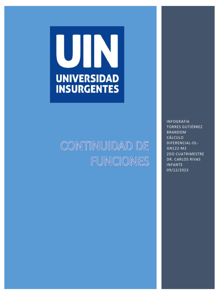 Torres Brandom Infografia | PDF | Límite (Matemáticas) | Función continua