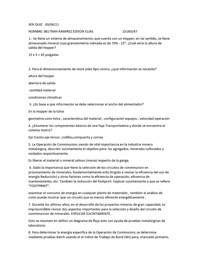 3er quiz 30 pdf minerales metalurgia