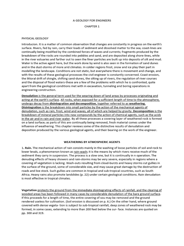 GEOLOGY FOR CIVIL ENGINEERS PDF FREE DOWNLOAD visual data 4