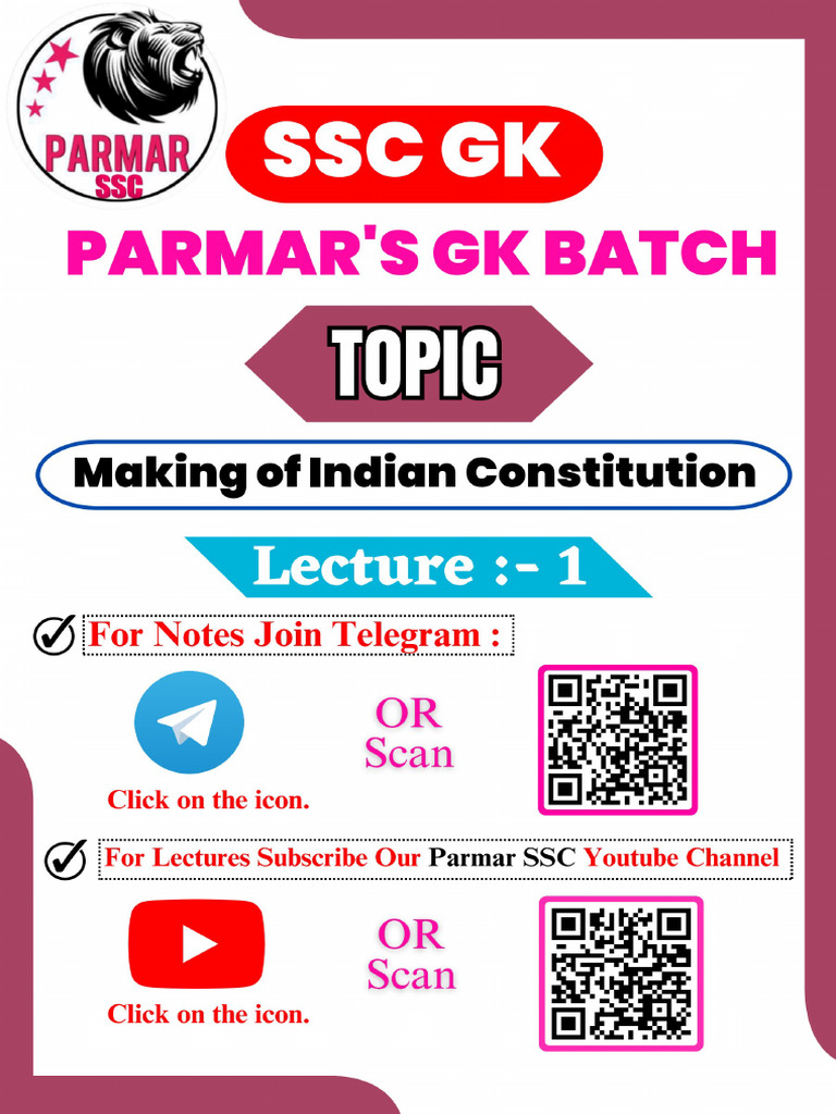 Parmar Sir Complete Polity Notes | PDF