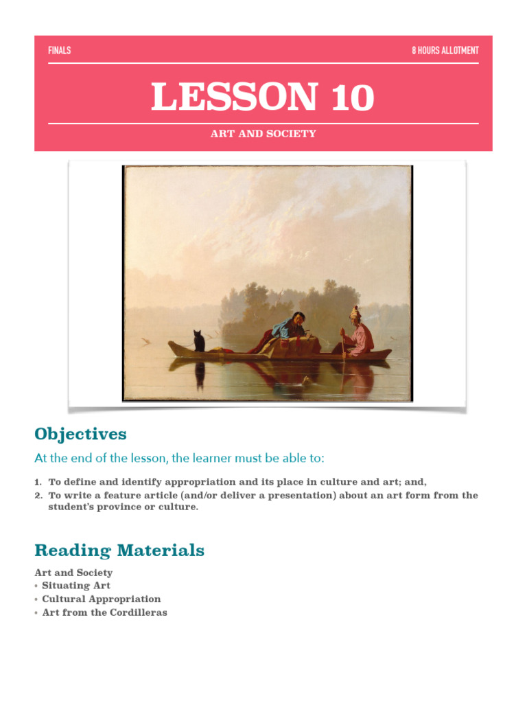 10.+Art+and+Society Student+ | PDF