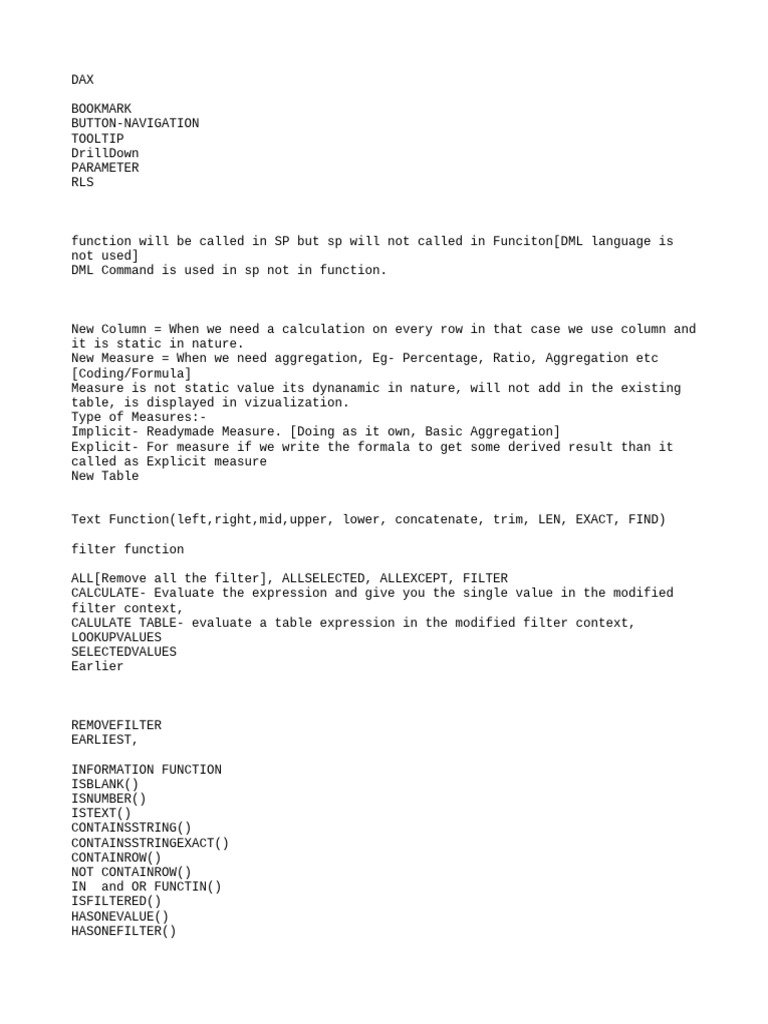 Dax Functions Tutorialspoint Compiler Java