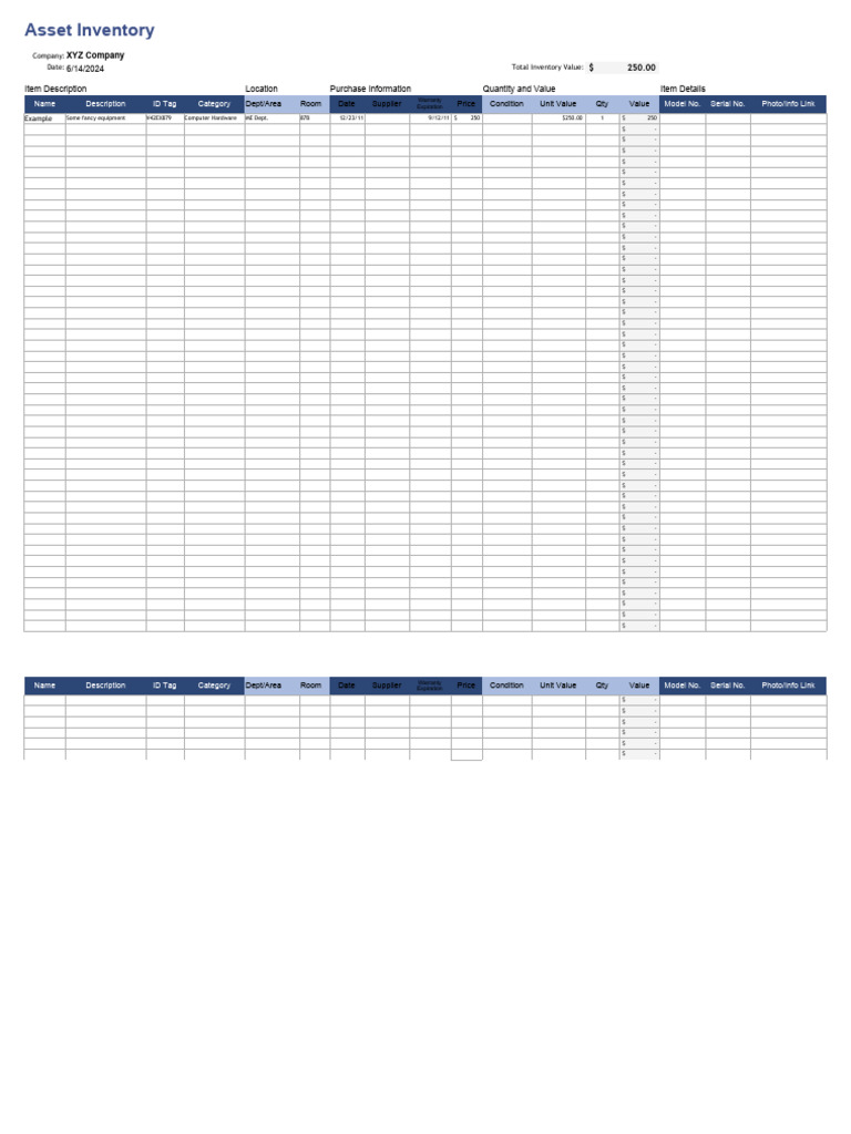 Asset Inventory Tracking | PDF | Computing