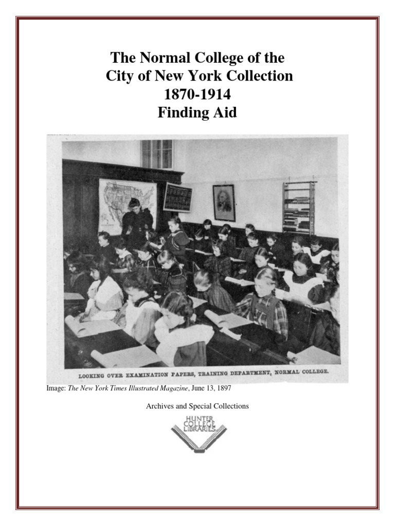 Normal College NYC Collection 1870-1914 | PDF