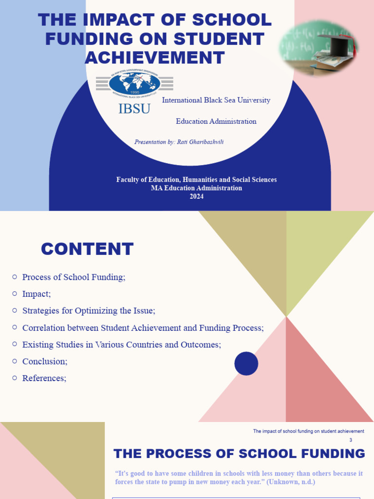 The Impact of School Funding On Student Achievement | PDF | Private ...