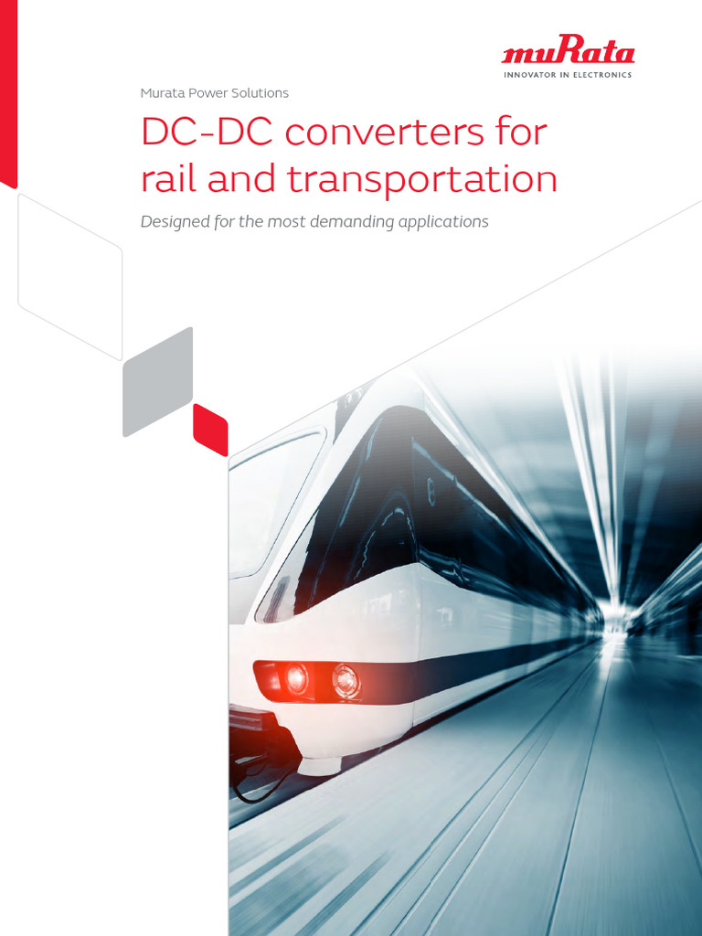 DCDC Converters For Rail | PDF | Truck | Reliability Engineering