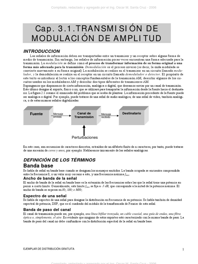 Modulacion AM | PDF | Modulación | Modulación de frecuencia