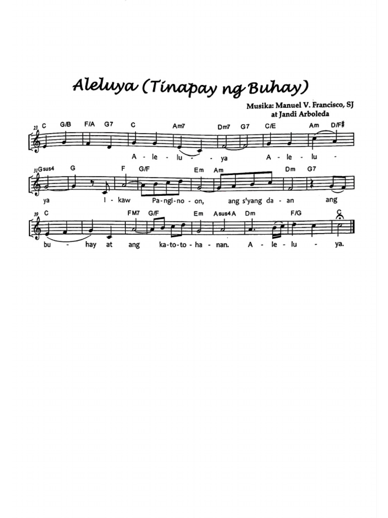 AleluyaTINAPAYNGBUHAY PDF
