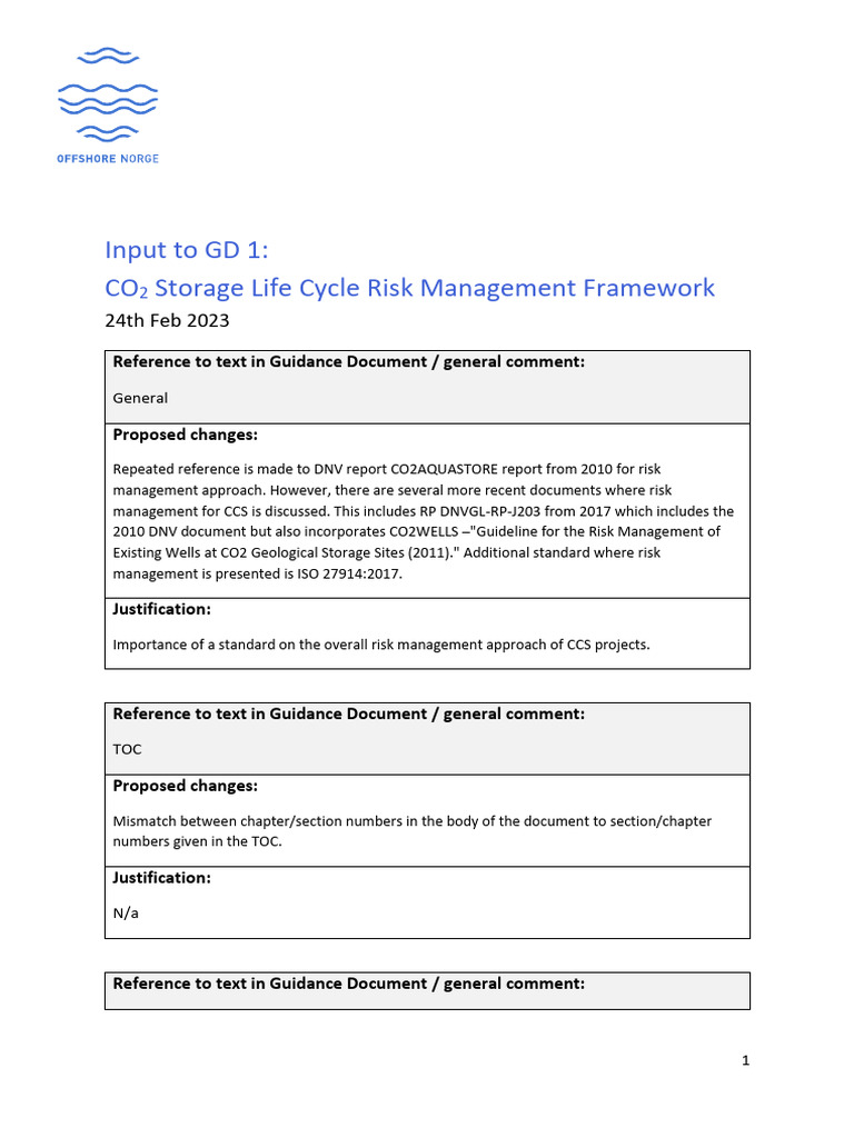 ISO 27914 Risk Management for CCS | PDF | Petroleum Reservoir | Carbon ...