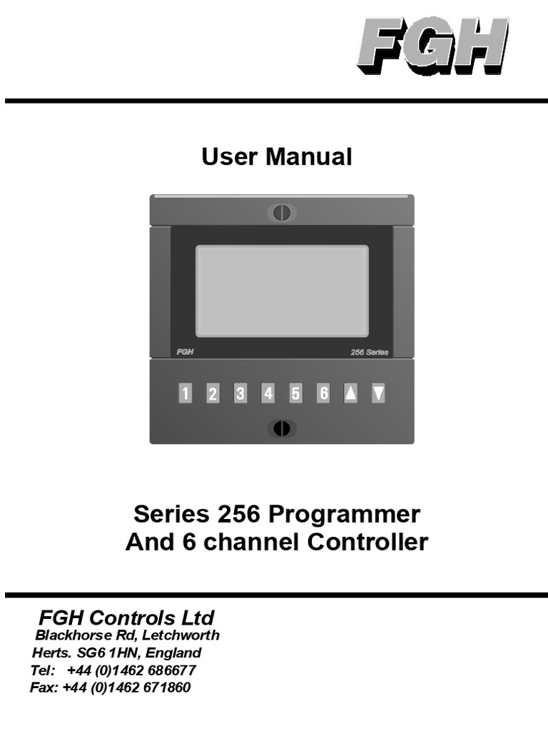 Series 256 Programmer User Manual | PDF | Electrical Connector | Resistor