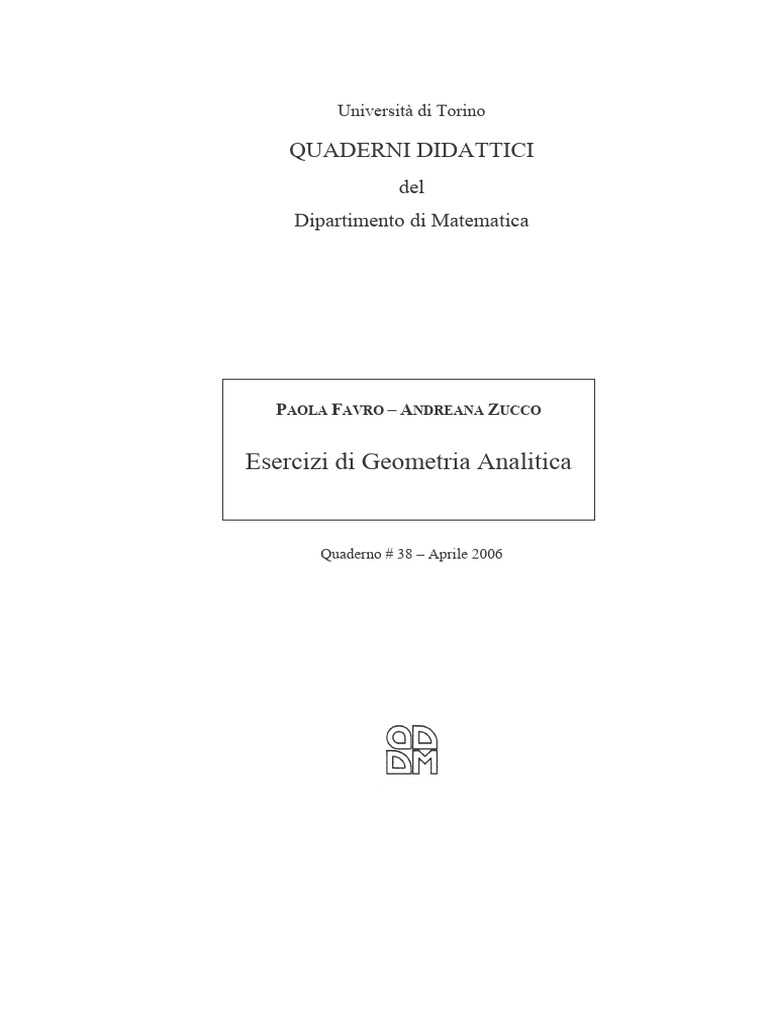 Esercizi Svolti Di Matematica: Geometria Analitica - Libro Con Problemi E Soluzioni - Foto 3