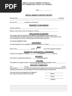 Rental Lease