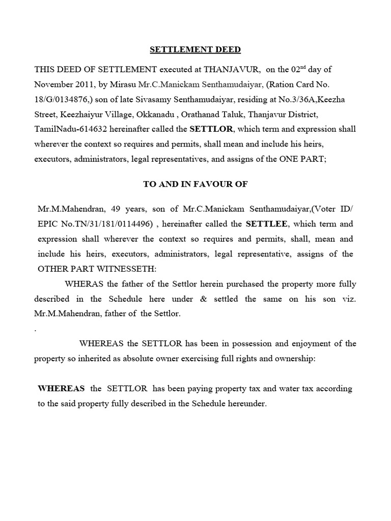 dhana-settlement-deed-2-pdf-covenant-law-deed