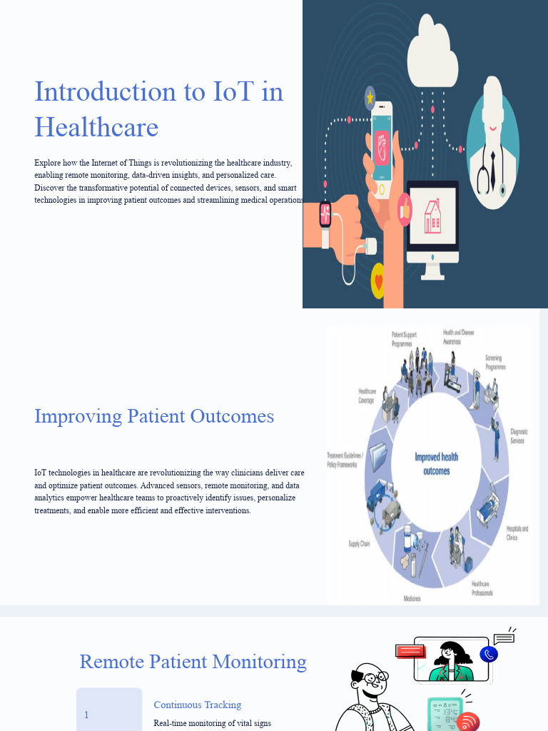 IoT Revolutionizing Healthcare Outcomes | PDF | Internet Of Things ...
