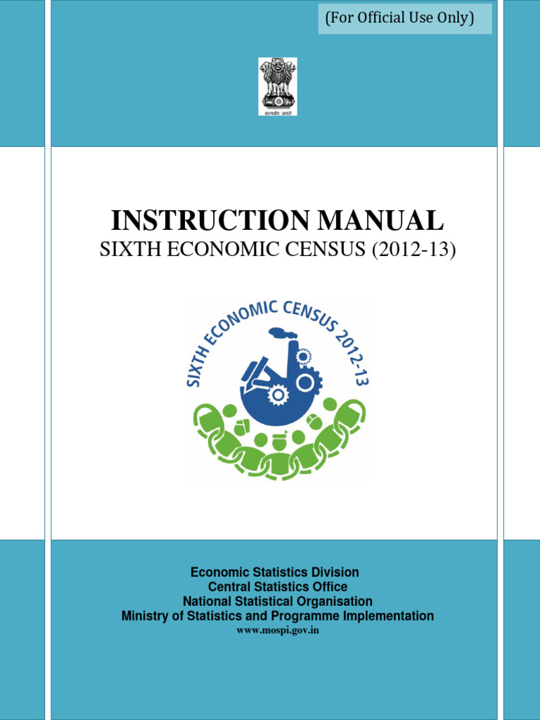 Sixth Economic Census Enumerator Guide | PDF | Agriculture | Vegetables