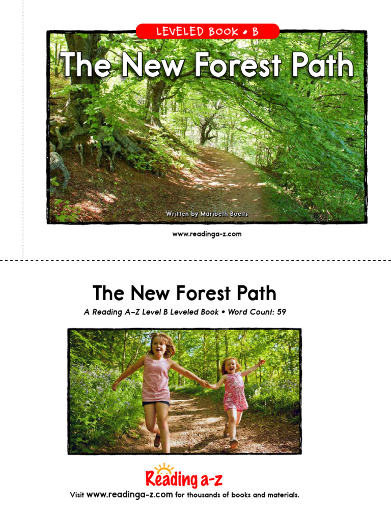 The New Forest Path: Level B Book | PDF | Linguistic Morphology | Languages