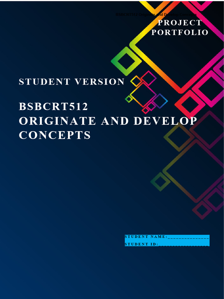 BSBCRT512 Concept Development Guide | PDF | Http Cookie | Credit Card