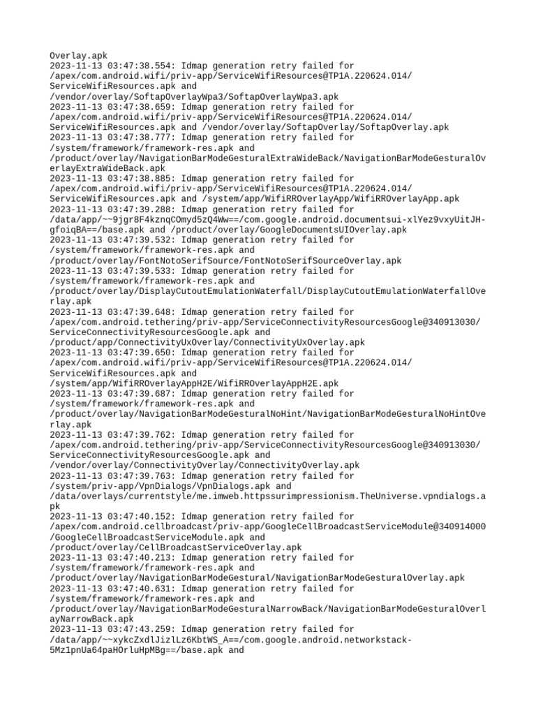 Lom Log | PDF | System Software | Networking