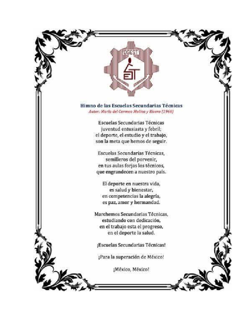 Himno Sec Tec | PDF