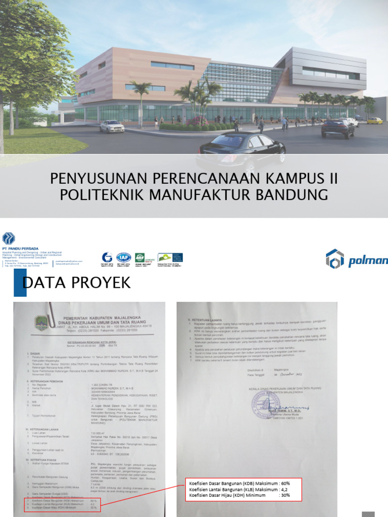 Rencana Kampus II Polman Majalengka | PDF | Engineering