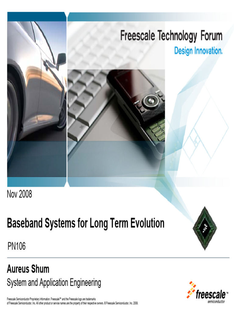 Baseband Systems For Long Term Evolution | PDF | Orthogonal Frequency ...