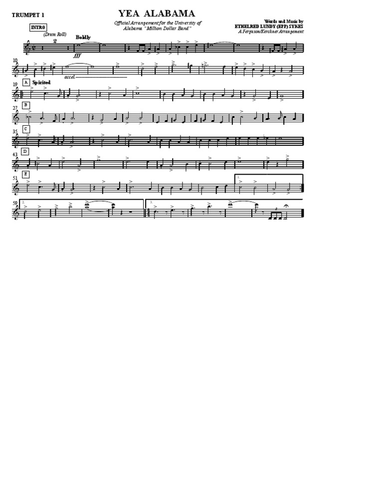 yea alabama trumpet1 pdf